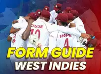 WI v IND: West Indies' Form Guide