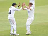 Liam Dawson bagged 12 wickets in the match