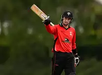 Moor has had stints in Ireland playing club cricket.