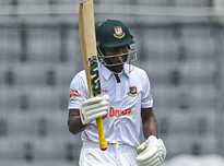 Mahmudul Hasan Joy hit 76 in the first innings of the big Test victory over Afghanistan